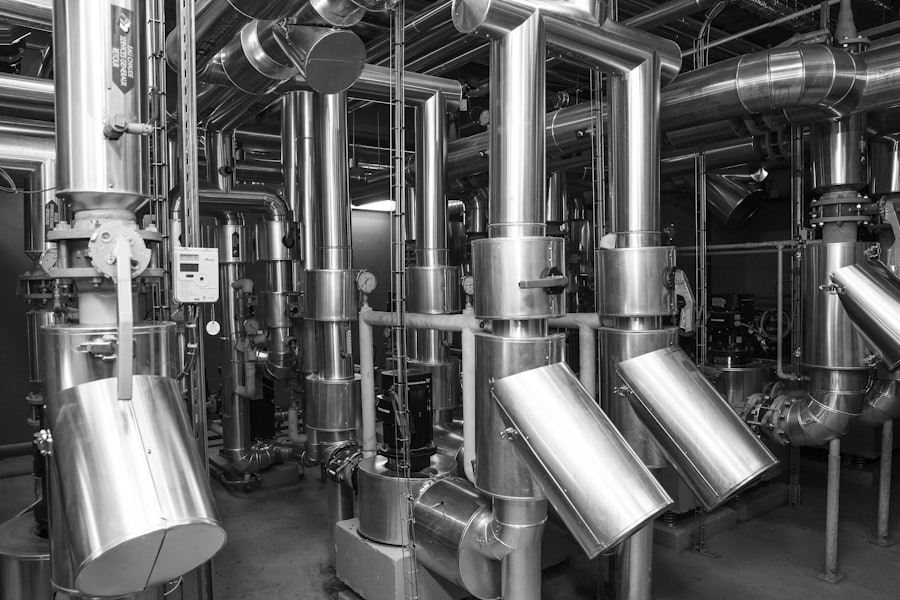 Flow measurement instrumentation on plant process piping